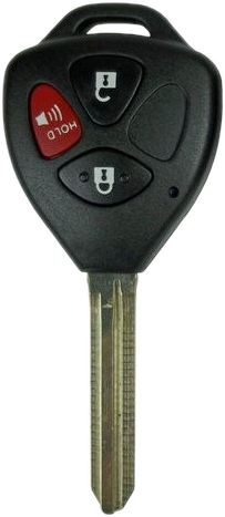 Toyota 3 Large Button Panic Key Shell